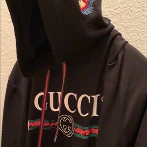 Black hoodie Gucci